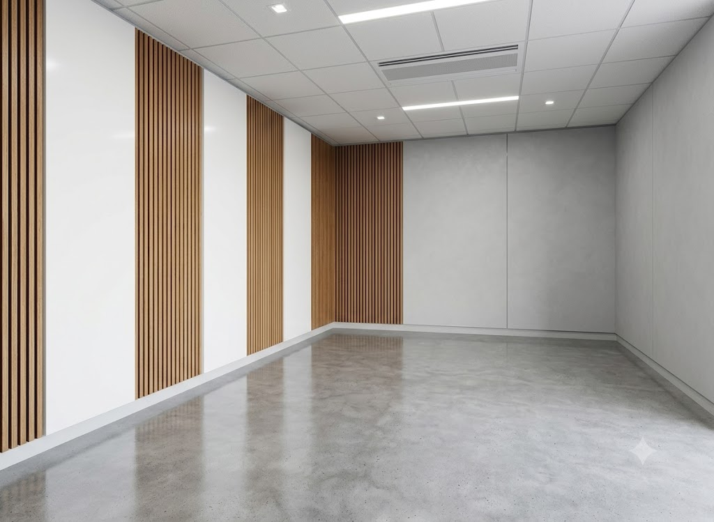 Een afgewerkte asbest project